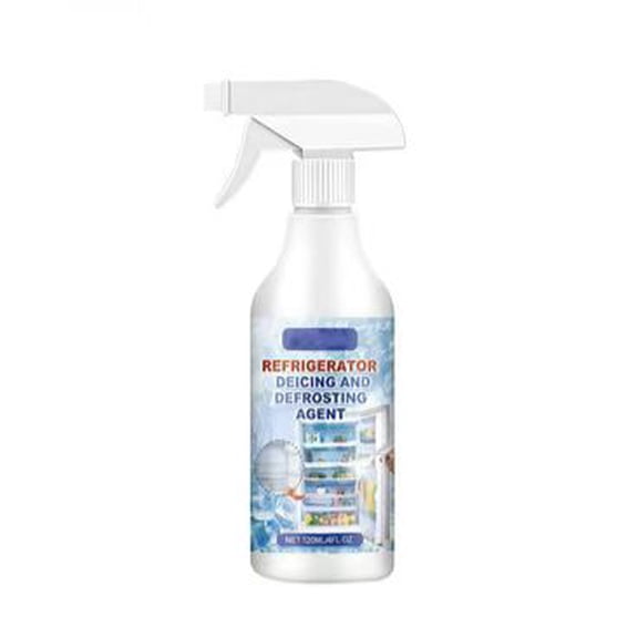 Freezer Defrosting Spray - Fast-Acting De-Icer for Refrigerator & Deep Freezer, Quickly Removes Ice Buildup, Helps Reduce Energy Use & Extend Appliance Life(1pcs-L)