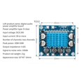 thumbnail image 4 of Placa amplificadora HD 100db Snr Mp3 Módulo 30w+30w Protección contra sobretensiones Ehuebsd Para estrenar, 4 of 5