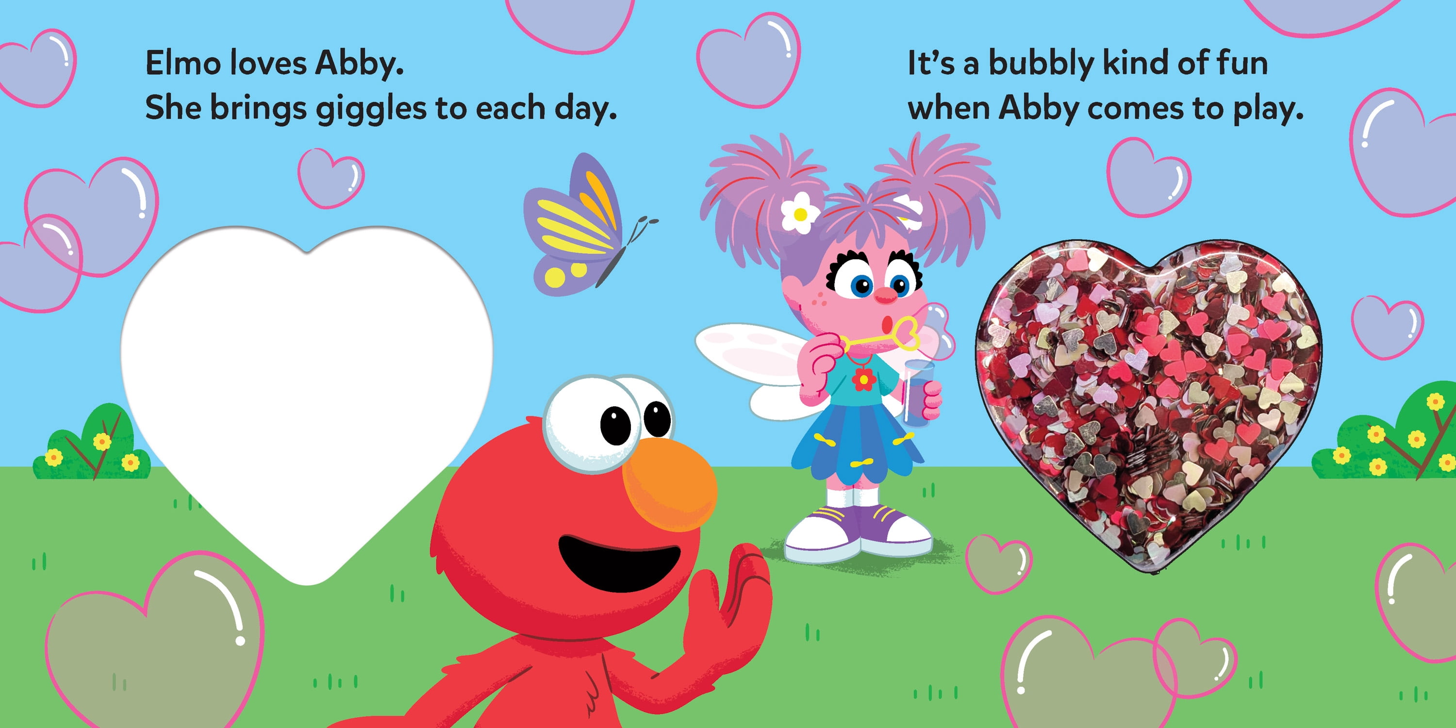 Sesame Street: Elmo Loves His Friends! (Board Book)