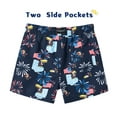 thumbnail image 4 of SURF CUZ Boys Swim Trunks with Boxer Brief Liner Toddler Boy Stretch Swimsuit Shorts Quick Dry Swimming Trunks Bathing Suit, 4 of 7