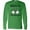 Kelly Green, variant on Inktastic Banjo Music Bluegrass Long Sleeve T-Shirt