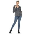 thumbnail image 4 of White Mark Women's Hooded Sherpa Jacket, 4 of 6