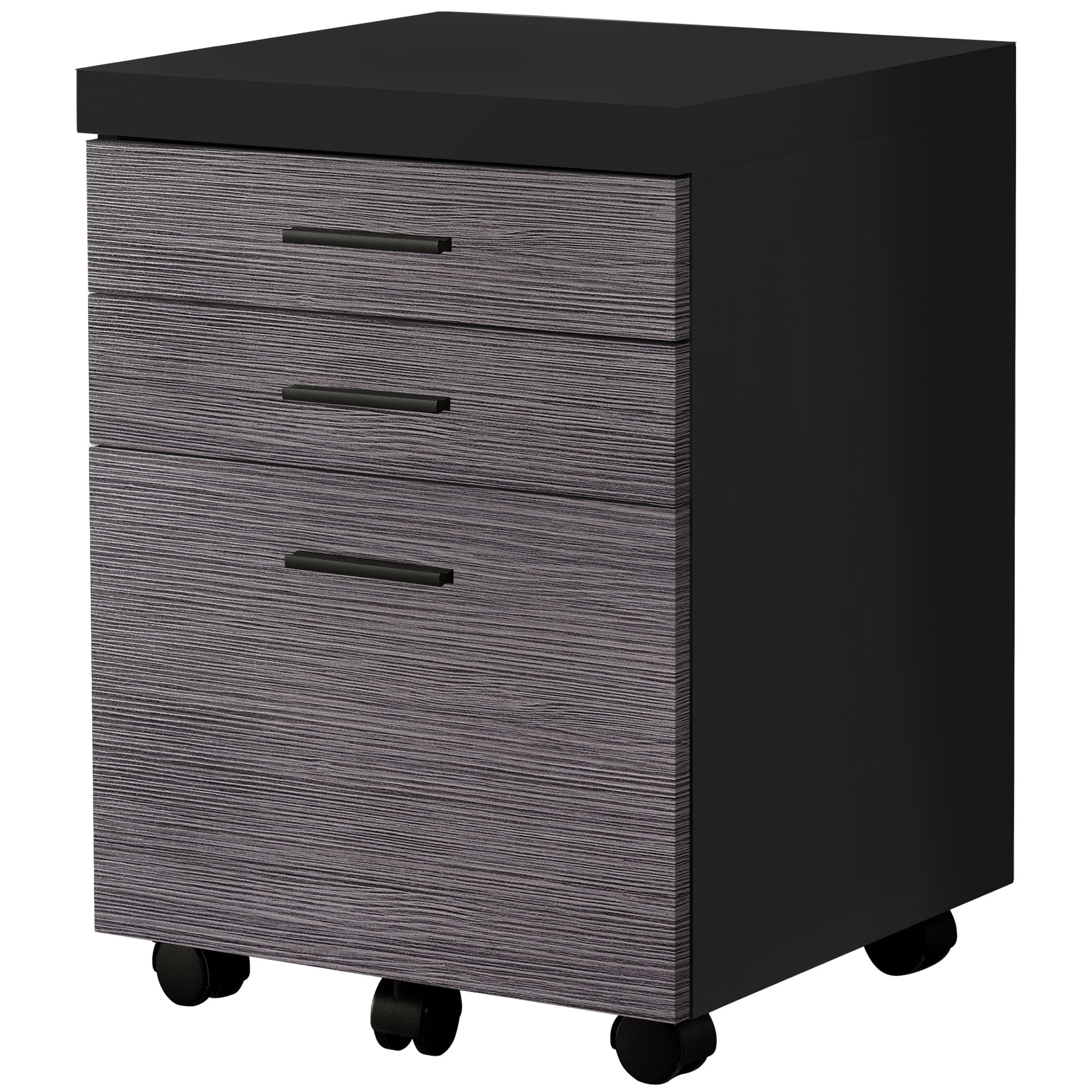 Details about   Monarch 3 Drawer Rolling Portable Filing Cabinet White 