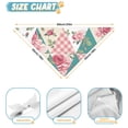 thumbnail image 6 of Dog Bandana 2 Pack,Pioneer Flower Floral Print Pattern Bandanas for Dogs,Cat Bandana,Small/ Large Dog Bandana 2 Size,Dog Bandanas, 6 of 6