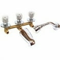 thumbnail image 2 of United States Hardware P-001N Triple Handle Tub - Shower Faucet, 2 of 3