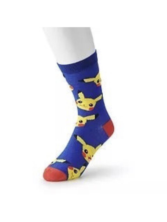 Cartoon Socks, Womens & Mens Fun Novelty Crew Character 360 Degree Artwork Designed Socks
