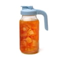 thumbnail image 1 of Tarro de cristal Pitcher County Line Kitchen, 2 litros, color azul cielo, 1 of 6