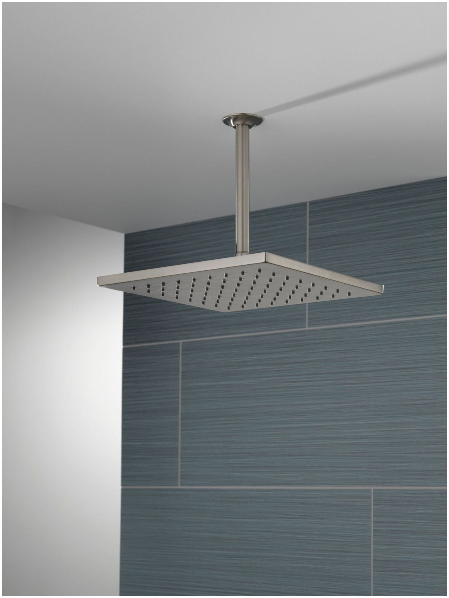 Delta 52159-SS-PR Universal Showering 11-3/4" Square 1.75 GPM Single Function Rain Shower