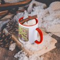 thumbnail image 5 of 3dRose, Zen Lotus Flowers Lilypad Flower Photography, 15oz Two-Tone Red Mug, 5 of 7