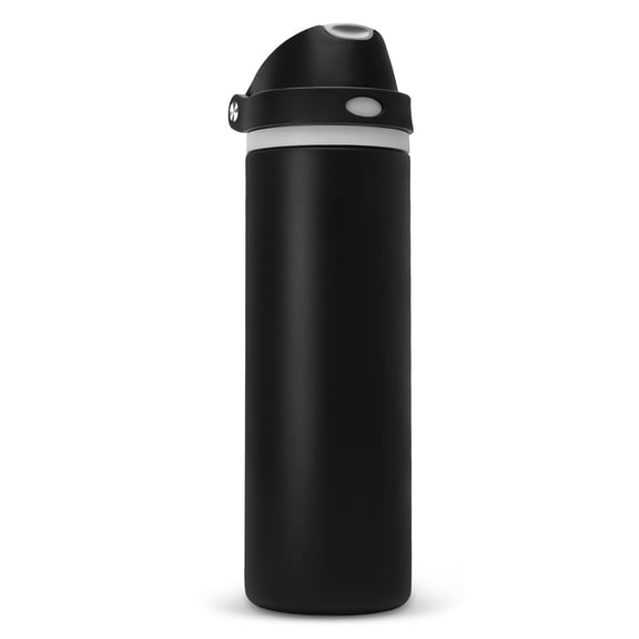 24oz/32oz Insulated Stainless Steel Water Bottle with Staw | Leak Proof,2-in-1 Lid with One-Touch Flip Lid & Straw,Keep Cold All Day,for School,Travel,Gym,Camping,Sports