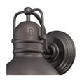 thumbnail image 2 of Westinghouse 6204600 Orson One-Light Dimmable LED Outdoor Wall Fixture, Oil Rubbed Bronze Finish with Frosted Prismatic Lens, 2 of 3