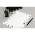 thumbnail image 2 of Stonehouse Collection Colorful Confetti Stationery - 8.5 x 11-60 Letterhead Sheets - Colorful Border Letterhead (Colorful Dots), 2 of 4