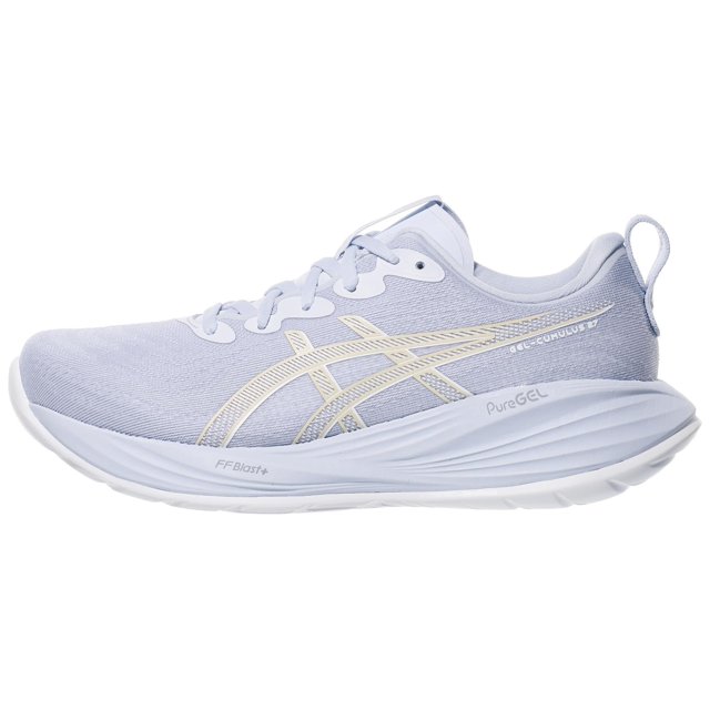 Zapatillas para correr ASICS Gel-Cumulus 27 para mujer en azul degradado/blanco