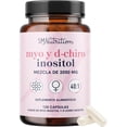thumbnail image 1 of Suplemento Alimenticio para Mujeres SMNutrition, Myo y D-Chiro Inositol, con Vitamina B8, 2000 mg por Dosis, Vegano, Sin Gluten, 120 Cápsulas, 1 of 2