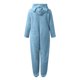 thumbnail image 4 of Mono de manga larga con capucha para niñas, pijama informal de invierno cálido, ropa de dormir para mujer, pantalones de terciopelo ártico de doble cara, 4 of 6