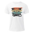 thumbnail image 5 of Fnnxeal Mens Retro Vintage T Shirts for Men Surf Sunset Graphic Tee Beach Palm Tree Summer Casual Top Soft Cotton Charcoal Grey,Size L, 5 of 5