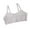 Grey, variant on SHenli Sports Bra for Girls 10-16, Seamless Wireless Bralette with Adjustable Straps & Fixed Pads