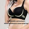 thumbnail image 5 of Full Back Coverage Bras For Women, Fashion Deep Cup Hide Back Fat Bra With Shapewear Incorporated Push Up Sports Bras, 5 of 5