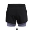 thumbnail image 4 of Qarigey Pantalones cortos de Yoga para mujer, mallas cortas elásticas para correr, entrenamiento, gimnasio, pantalones deportivos, cintura alta, ropa Prendas para la parte inferior del cuerpo SG Qarigey AP018985-03, 4 of 6
