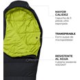 thumbnail image 4 of Sleeping Tipo Momia LEEF Regular 0°F (-17°C) Teton Sports Negro, 4 of 7