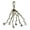 F, variant on Clearance Sale!Witch Bells Protection for Door Knob Hanger,Witch Wind Protection Clear Negative Energy Chimes Wreath Hanging,Witch Bells Wiccan Magic Wind Chimes