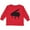 Red, variant on Inktastic Piano Silhouette Boys or Girls Long Sleeve Toddler T-Shirt