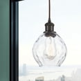 thumbnail image 2 of 516-1P-OB-G362 Innovations Lighting Waverly - 1 Light Cord Hung Mini Pendant In Industrial Style-9 Inches Tall and 6 Inches Wide-Oil Rubbed Bronze, 2 of 2