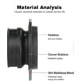 thumbnail image 2 of Garbage Disposal Parts For Insinkerator, 75499 Flex Coupler Replacement Parts Banmo, 2 of 5