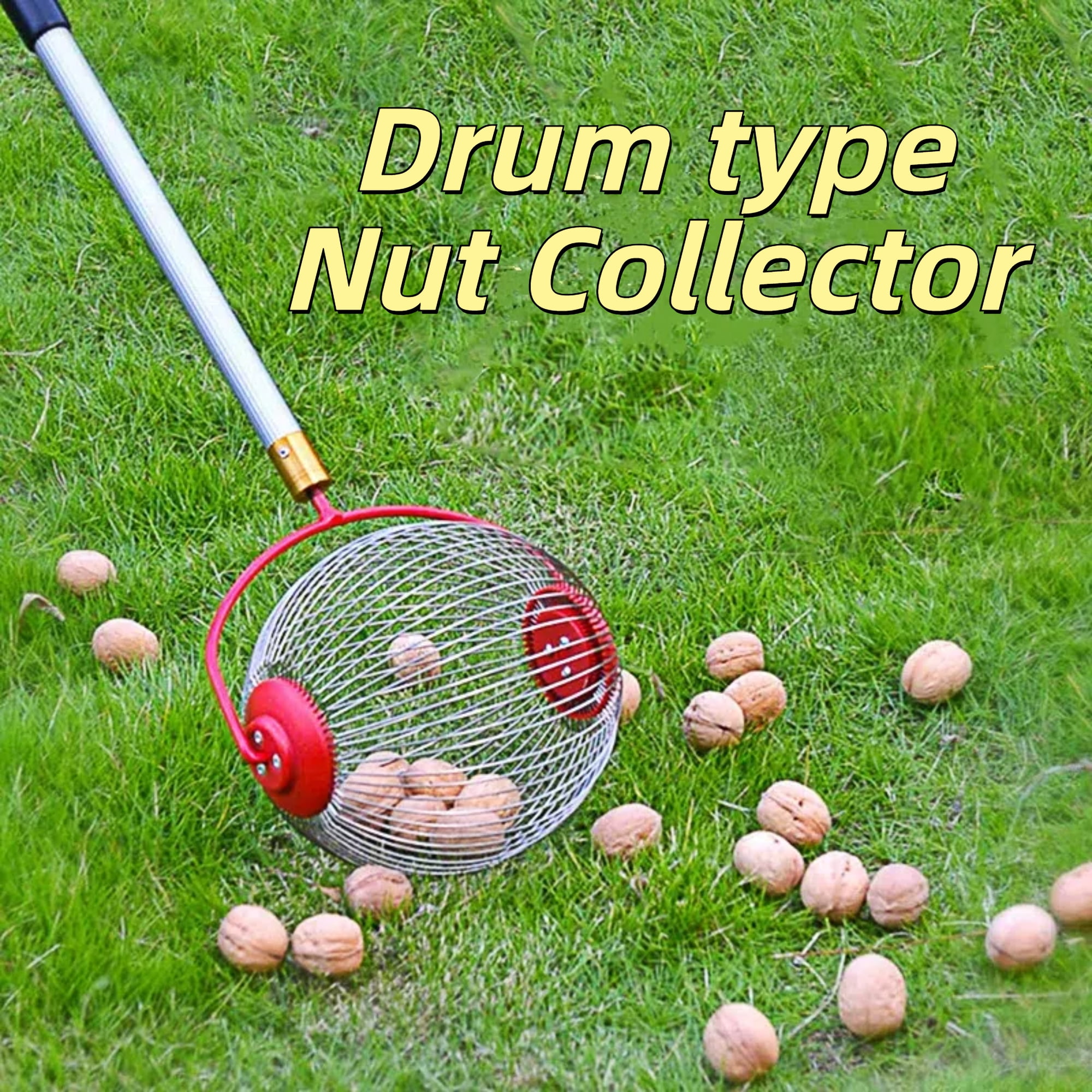 Fruit collection, nut collector, fruit picker, garden tool, walnut picker, chestnut picker