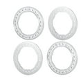 thumbnail image 1 of Wweixi Aluminum Alloy 1/6 Wheel Rim Outer Ring RC Upgrade Part Quality Solid Brass Rc Wheel Rim Outer Ring For Axial SCX6 RC Car Part Silver, 1 of 1