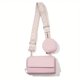 thumbnail image 3 of Bolso para teléfono móvil de moda para mujer, bolso cuadrado pequeño compacto y portátil, bolso bandolera, monedero gratis, 3 of 5