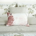 thumbnail image 6 of Chezmoi Collection Lily 7-Piece Floral Botanical Comforter Set King, Floral Embroidery Multicolor Taupe-Green Gray White Botanical Leaves Printed Microfiber Lightweight Bedding Set, 6 of 9