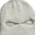 thumbnail image 2 of 3-Hole Knitted Full Face Cover Ski Mask for Adult Outdoor Party Accessorirs Winter Sports Supplies, 2 of 4
