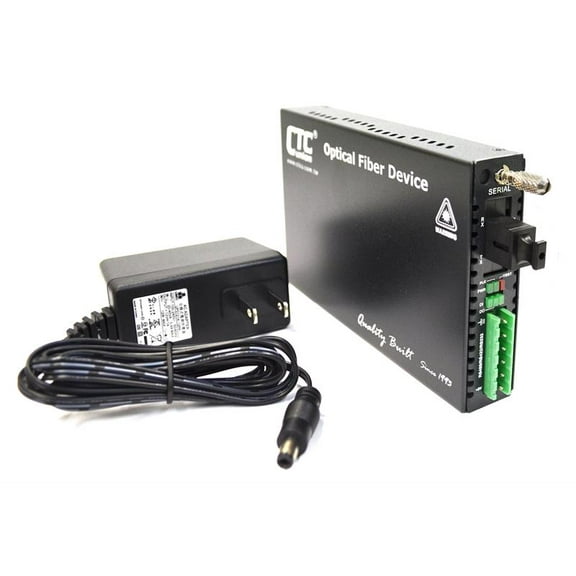 FRM220-SERIAL-SC20A - RS-232, RS-485, RS-422 over single strand fiber WDM BiDi media converter, 20Km, A type