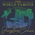 thumbnail image 2 of Women's Jungle Cruise The World Famous La Quila Ombre  Graphic Tee Navy Blue 2X Large, 2 of 4