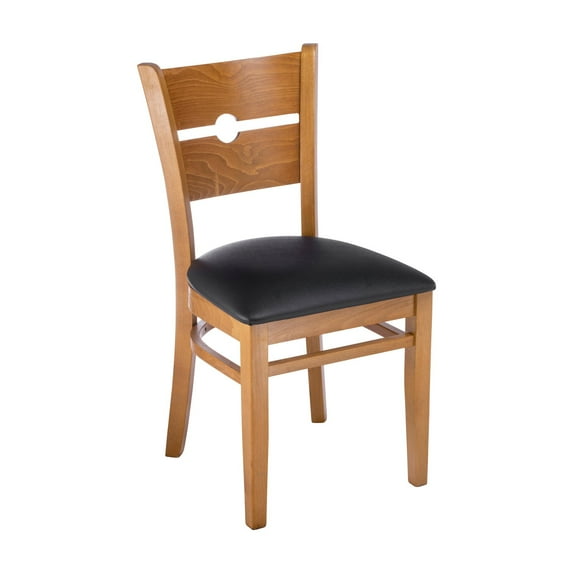 Safsil Seating Keyhole Back Upholstered Dining Side Chair - Set of 2