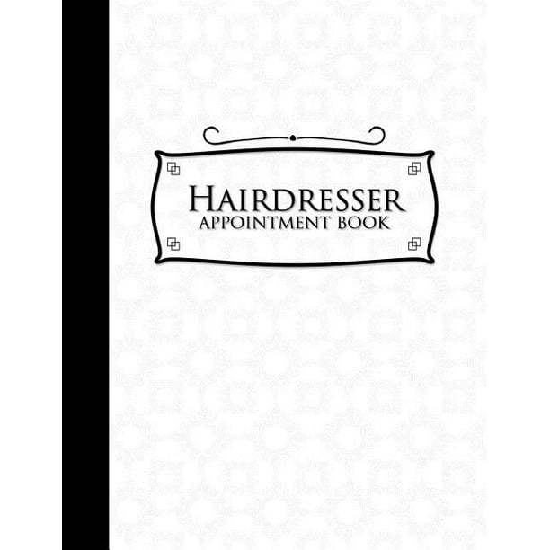Hairdresser Appointment Book 4 Columns Appointment Paper, Daily