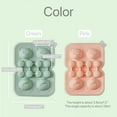 thumbnail image 2 of 3D Bear Mold for Kids,Ice Cream Molds Reusable Easy Release DIY Ice Cube Molds, Cute Cartoon Ice Cube Maker for Whiskey (Green Bear Silicone Mold), 2 of 7