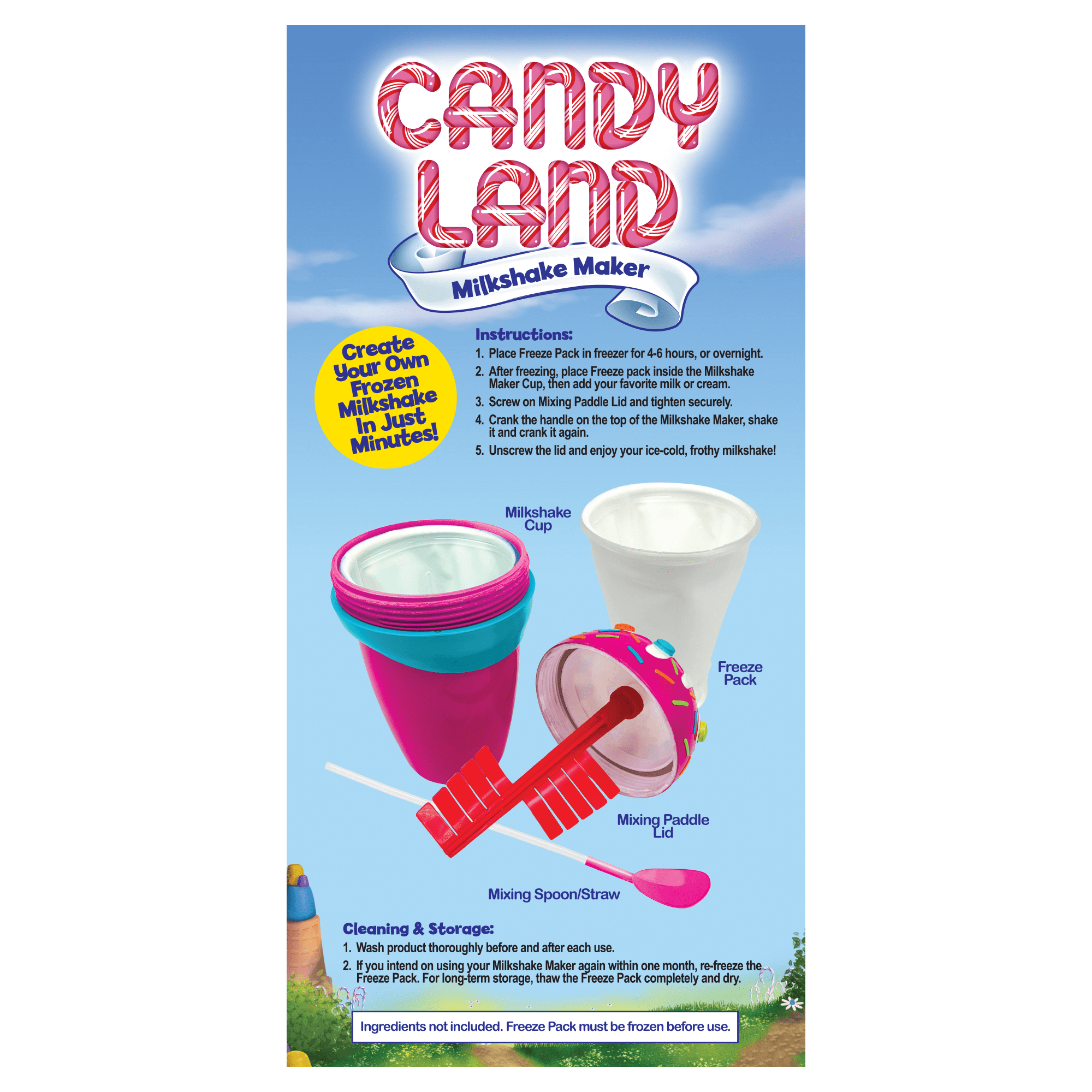 Big Time Toys Candyland Milkshake Maker Age Group 5 and Up