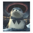 thumbnail image 5 of Cute Animal with Hat Dishwasher Magnet Cover for Washers Fridge Panel Decal 23"W x 26"H Inch, 5 of 6