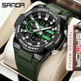 thumbnail image 2 of Explojoy Dual Display Digital Sports Watch – Waterproof Unisex Wristwatch, Alloy Case, Alarm & Stopwatch, 2 of 10