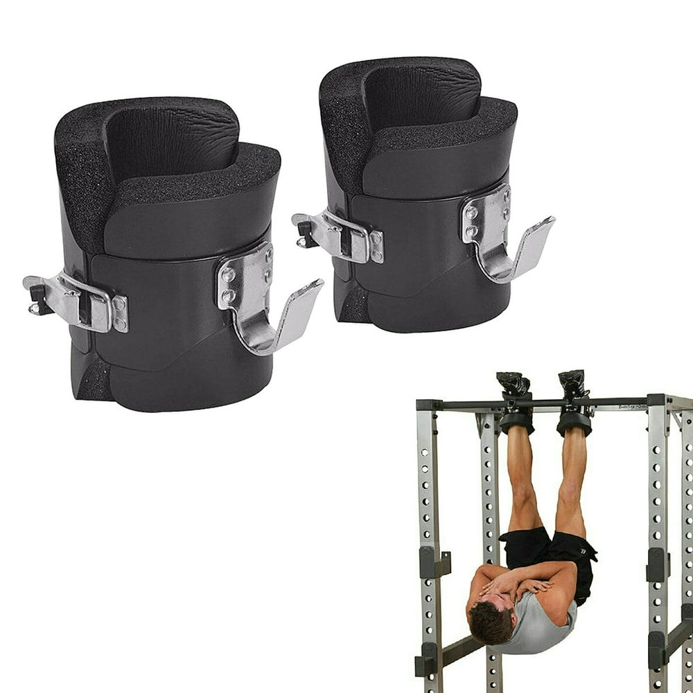 1 Pair Black Inversion Anti Gravity Boots, Sit Up Hang Up Boots with