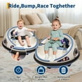 thumbnail image 4 of QinaQin Ride on Electric Bumper Car for Kids, 12v 360° Spin Ride on Car with Remote, 4 of 8