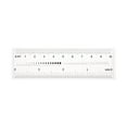 thumbnail image 1 of Unique Bargains Flexible Ruler 4 Inch 1mm Scale PET Plastic Covered Film Straight Ruler, 1 of 6