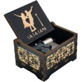 thumbnail image 2 of La La Land Music Box Wind Up, 18 Note Mechanism Antique Carved Music Box (La La Land), 2 of 4