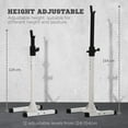 thumbnail image 2 of Support de levage de poids Soozier Fitness Poids Force Exercice, 2 of 9