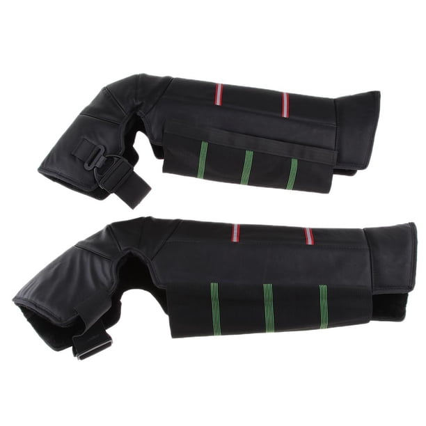 Izquierda Derecha Motocicleta Pierna Caliente Protector Motocross Rodilleras a Prueba DYNWAVEMX Protector de la almohadilla de la rodilla de las piernas más cálidas
