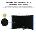thumbnail image 2 of TFixol Bouclier Pliable Portable Insonorisé pour Enregistrement Extérieur, Filtre Pop Éponge Bleue avec Réduction de Bruit, Léger et Durable, 2 of 6