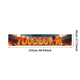 thumbnail image 6 of Football Themed Glowing Touchdown Banner Backdrop Background for Sports Events Tailgating Parties Fan Gatherings Decorations, 6 of 8
