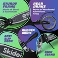 thumbnail image 7 of Skidee Scooter for Kids, Teens, Adults, 4 Adjustment Levels, Handlebar Up to 41 Inches, Purple, 7 of 7